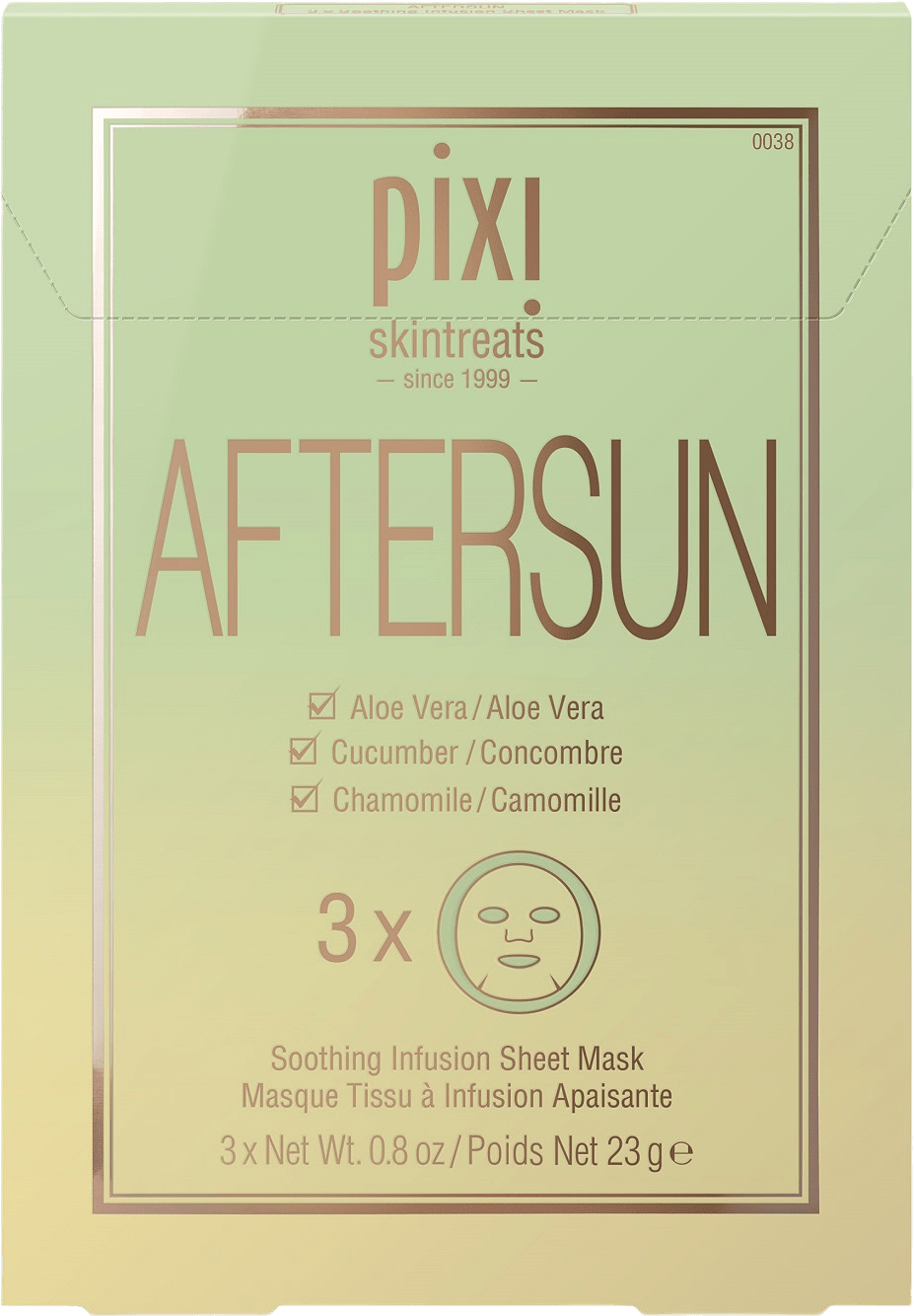 AfterSun Sheet-Mask, från Pixi.