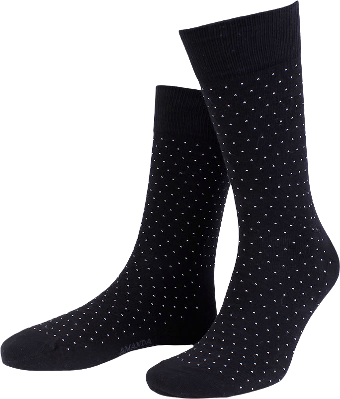 True Ankle Micro Dot Sock, från Amanda Christensen, i färgen Black.