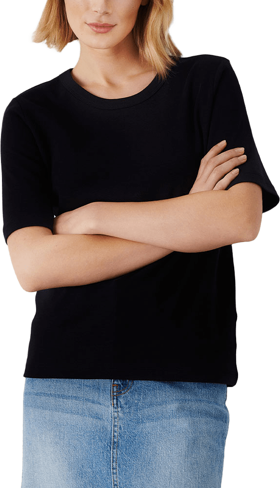 RatanaPW TS T-shirt, från Part Two, i färgen Night Sky.