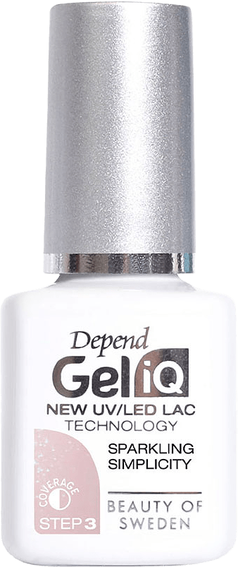 Gel iQ Heal, från Depend, i färgen Sparkling Simplicity.