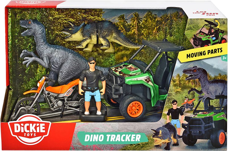 Dickie Toys Dinosaurie Lekset, från Dickie, i färgen Multicolor.