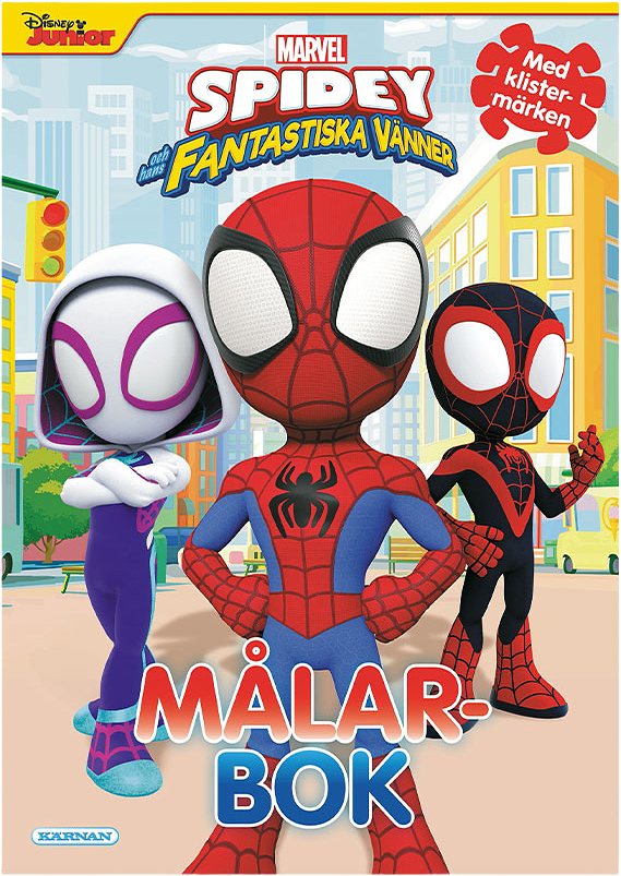 Målarbok Spidey, från Spidey.
