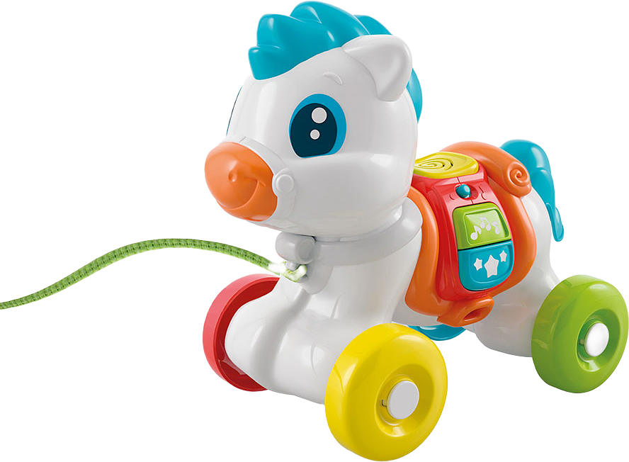 Babylek Pull Along Tony, från Clementoni.