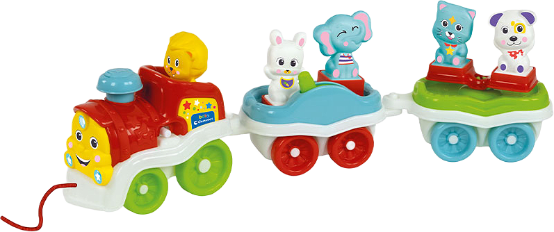 Babylek Djurtåg 3-i-1, från Clementoni.
