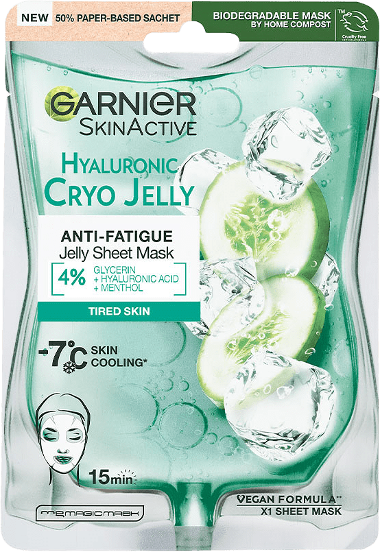 Active Cryo Jelly Face Mask, från Garnier.