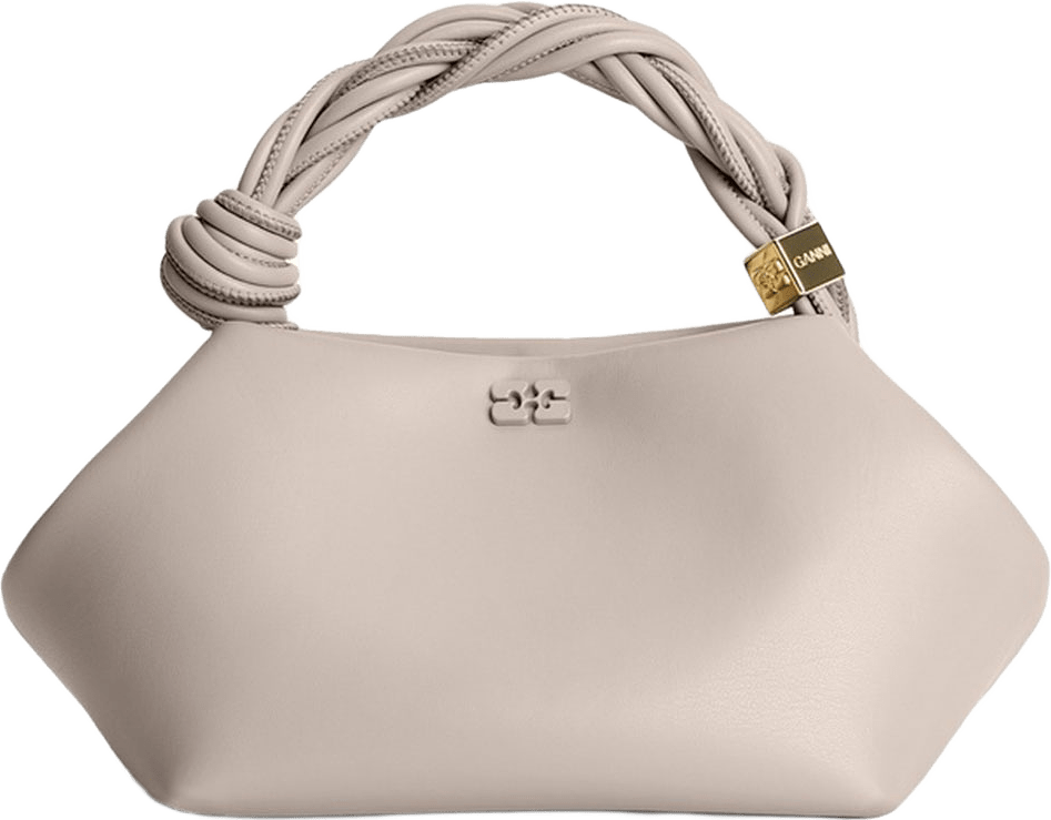 Bou Bag Small, från GANNI, i färgen Oyster Gray.