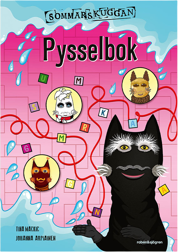Sommarskuggan Pysselbok, från Raben & Sjögren.