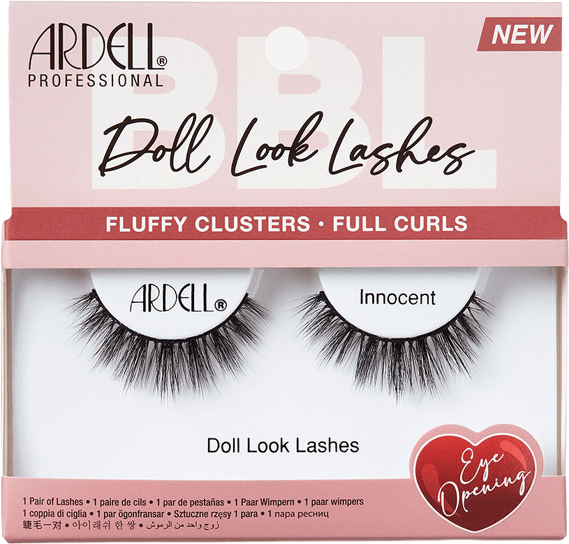 BBL Doll Look Lashes Innocent, från Ardell, i färgen Innocent.