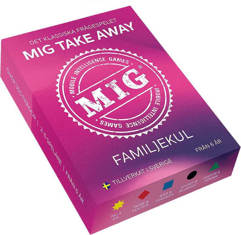 MIG Take away Familjekul, från M.I.G, i färgen Rosa.