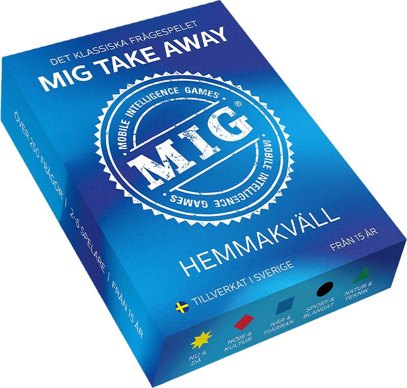 MIG Take away Hemmakväll, från M.I.G, i färgen Blå.