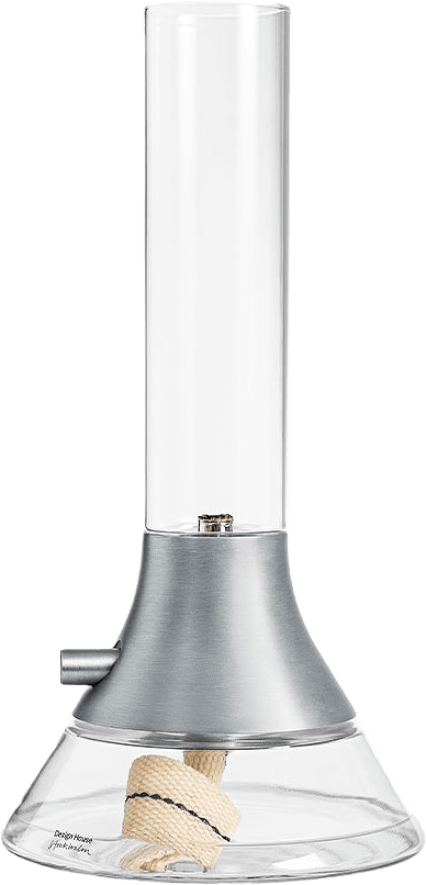 FYR Kerosene Lamp, från Design House Stockholm, i färgen Matt Sillver.