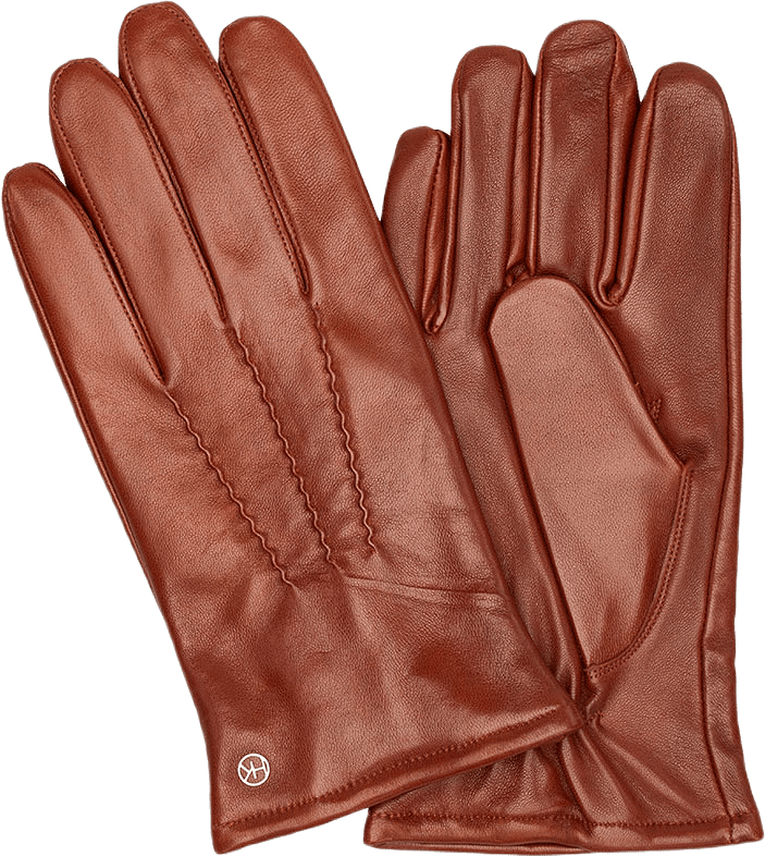 Herrhandske Denta, från HK Handskompaniet, i färgen Cognac.