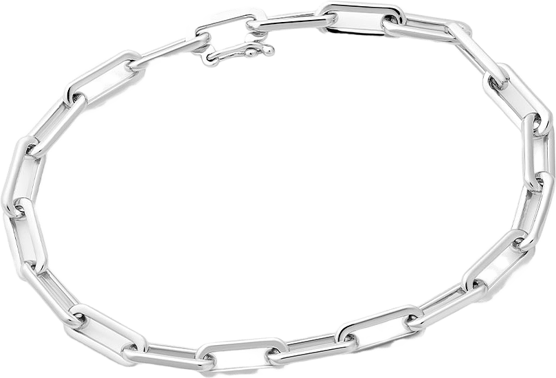 Timeless Chunky Chain Bracelet, från Charlotte Bonde STHLM, i färgen Silver.