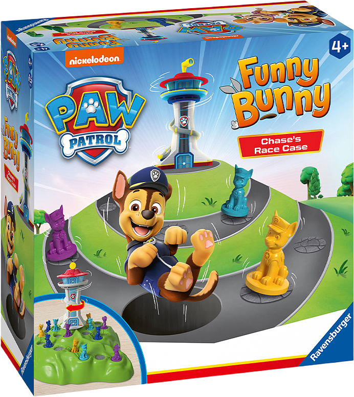 Paw Patrol Funny Race SV/DA/NO/FI/IS, från RAVENSBURGER.