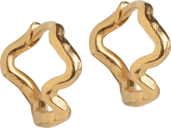 Hoops, Holly Small, från ENAMEL Copenhagen, i färgen Gold.