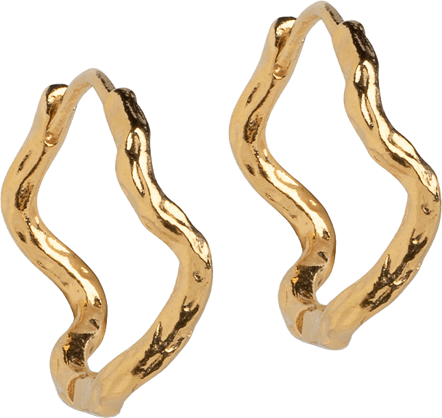 Hoops, Holly Large, från ENAMEL Copenhagen, i färgen Gold.