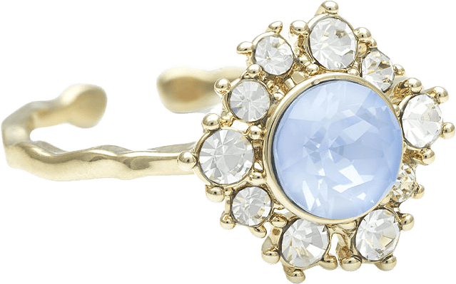 Emily Ring - Sky Blue, från Lily and Rose, i färgen Sky Blue.