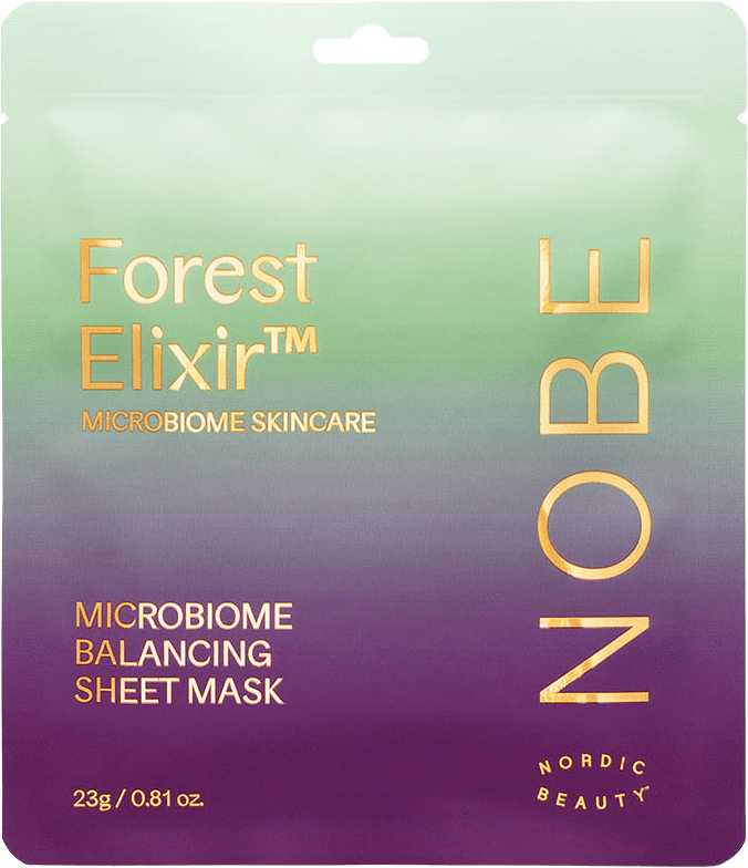 Forest Elixir® Microbiome Balancing Sheet Mask 1 pc, från NOBE.