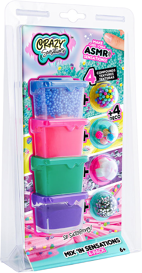 ASMR slime 4-pack