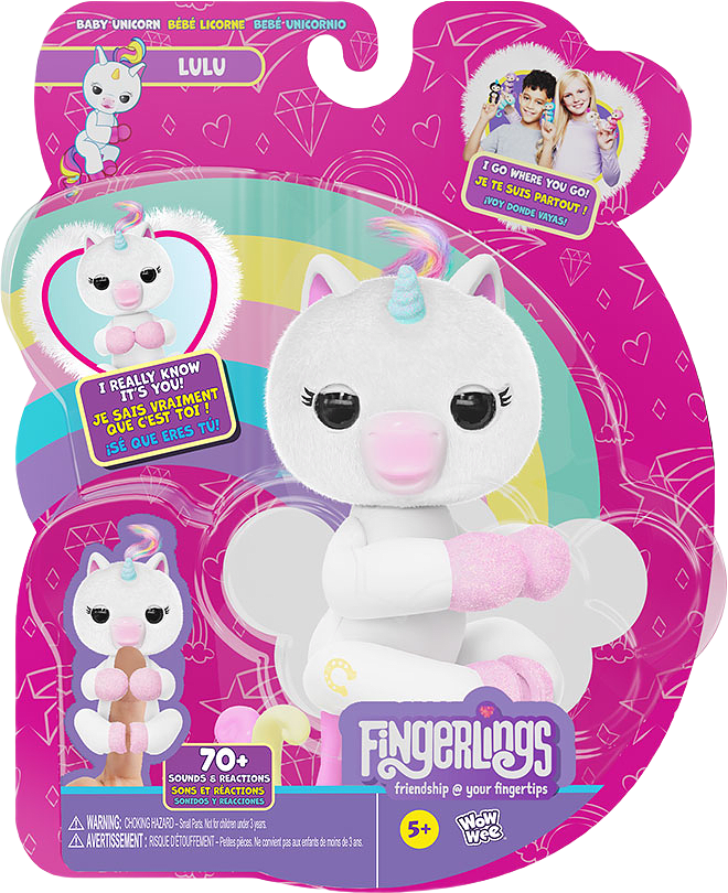 Fingerlings 2.0 Basic Enhörning - Lulu