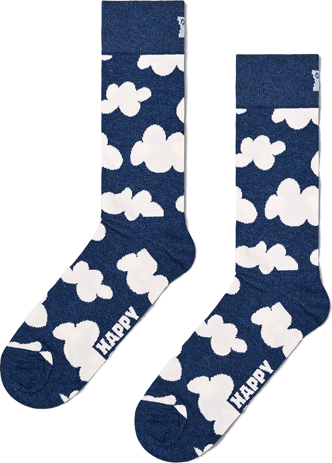 Cloudy Sock, från Happy Socks, i färgen Navy.