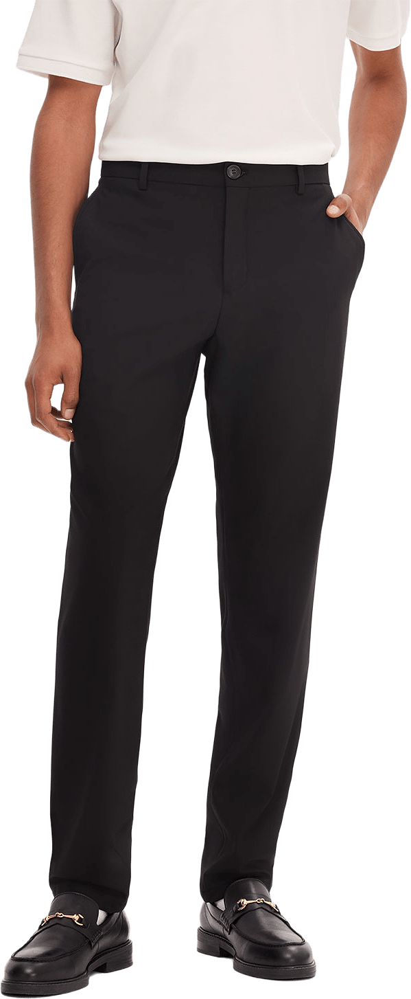 ROBERT Byxor Slim, från Selected Homme, i färgen Black.