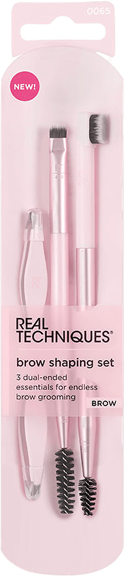 Brow Shaping Set, från Real Techniques, i färgen Pink.