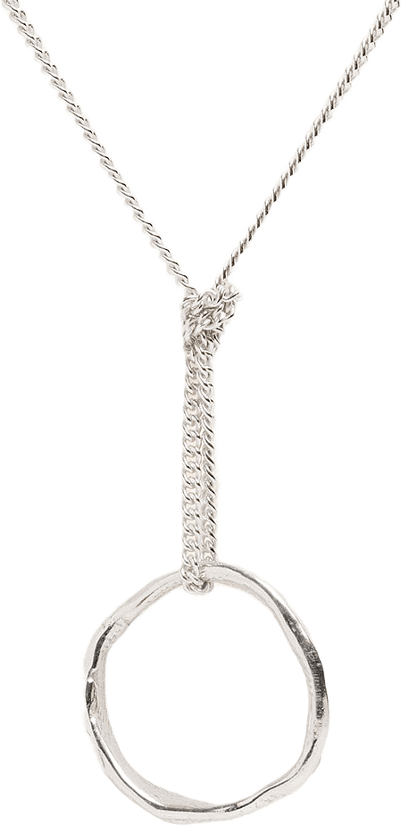 Charmed Mono Me Necklace, från Cornelia Webb, i färgen .21 Silver.