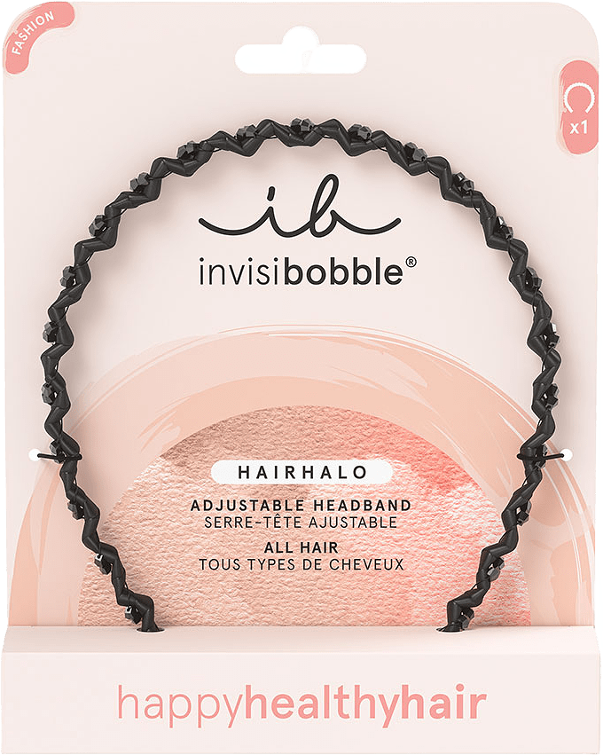 HAIRHALO True Dark Sparkle, från Invisibobble.