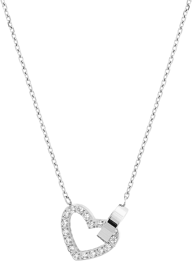 Eternal Heart Necklace Steel, från Edblad, i färgen Steel.