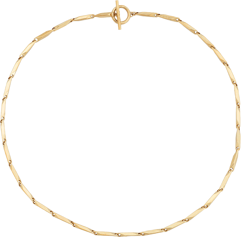 Oblique Necklace Gold, från Edblad, i färgen Gold.