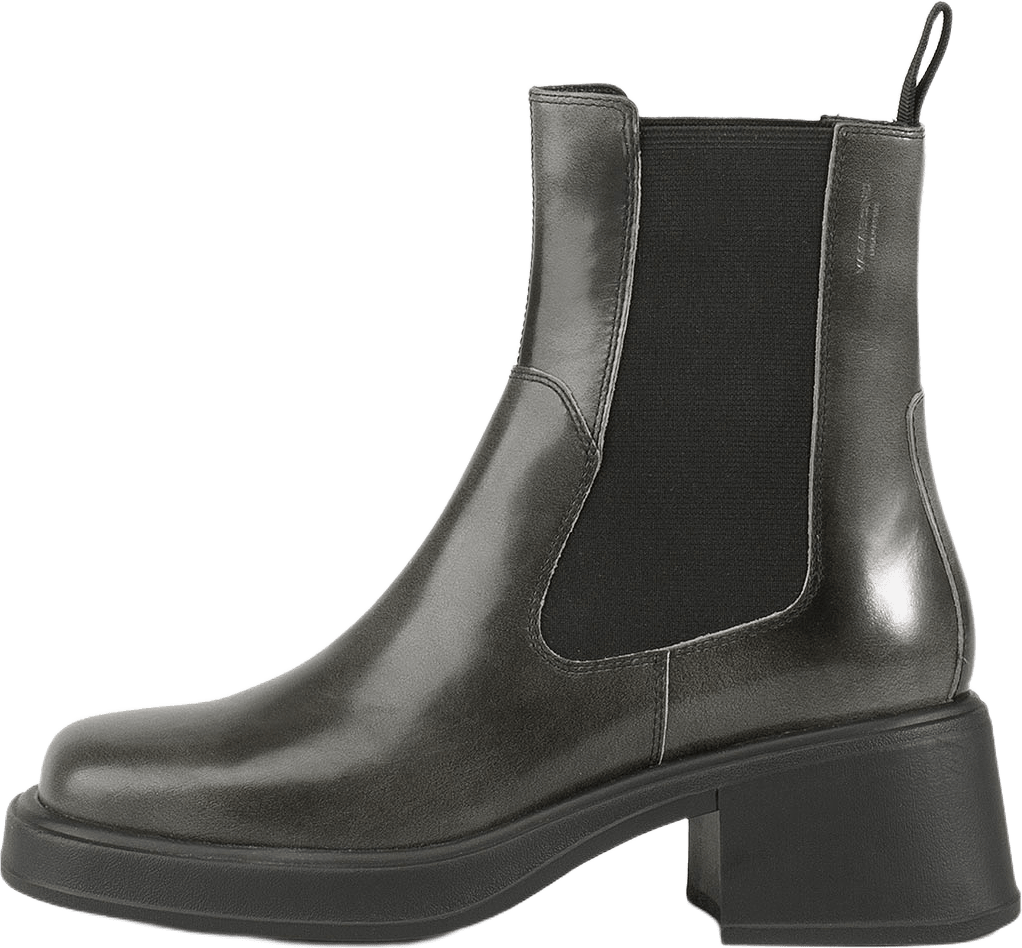 DORAH Boots heel chunky, från Vagabond Shoemakers, i färgen Black/White.