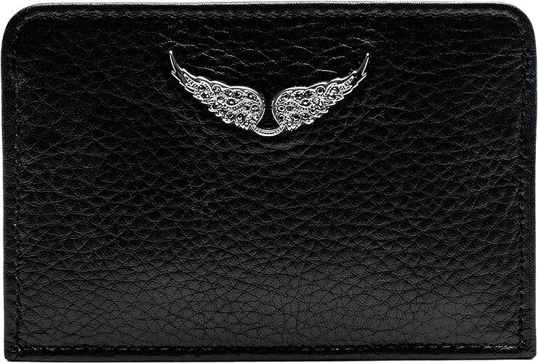 ZV PASS GRAINED LEATHER, från Zadig & Voltaire, i färgen Noir.