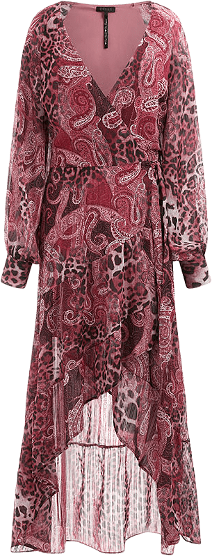 NUOVO BAHIA WRAP UP LONG DRESS