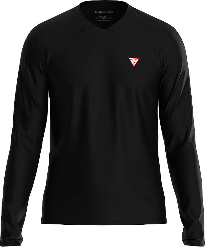 VN LS CORE TEE, från Guess, i färgen Jet Black A996.