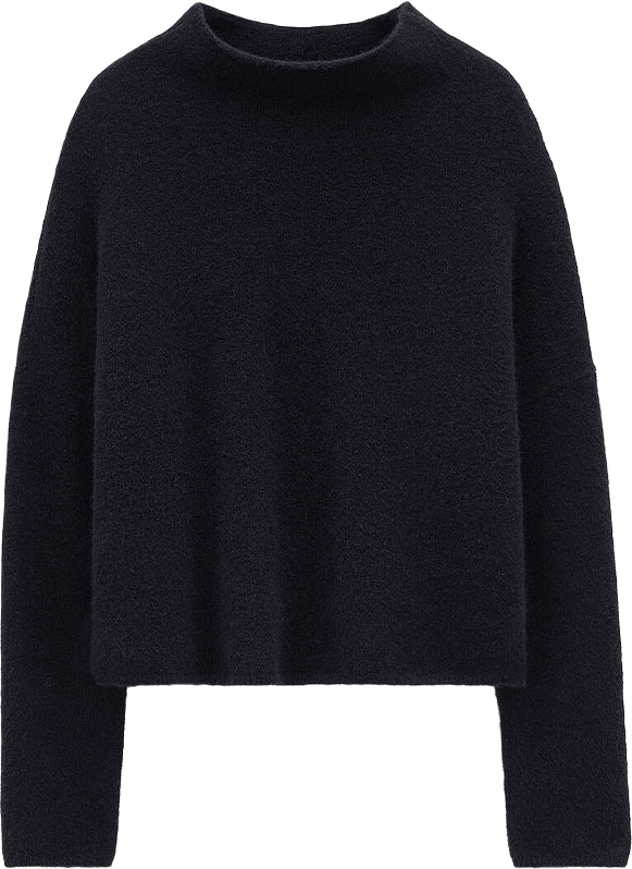 Mika Yak Funnelneck Sweater, från Filippa K, i färgen Black.