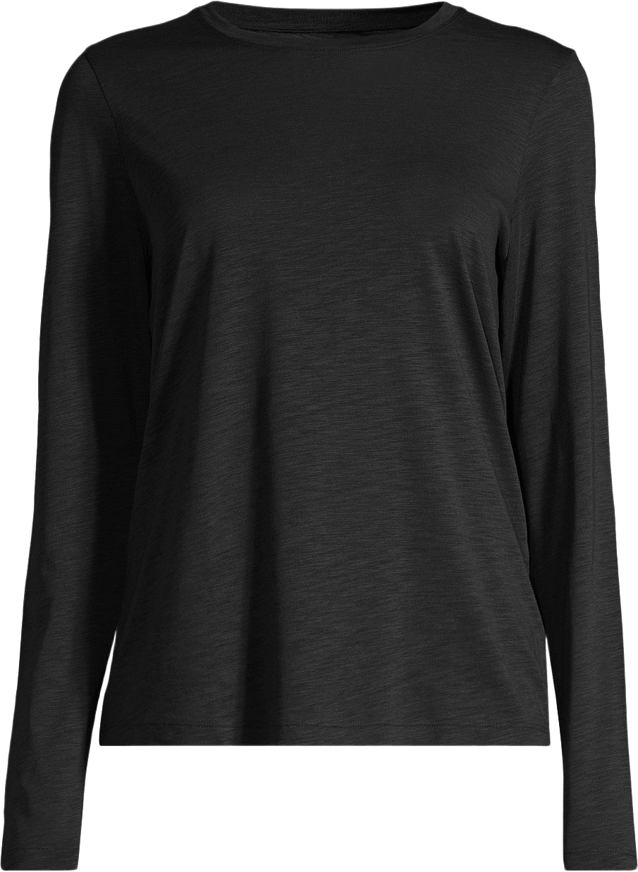 Soft Texture Long Sleeve, från Casall, i färgen Black.