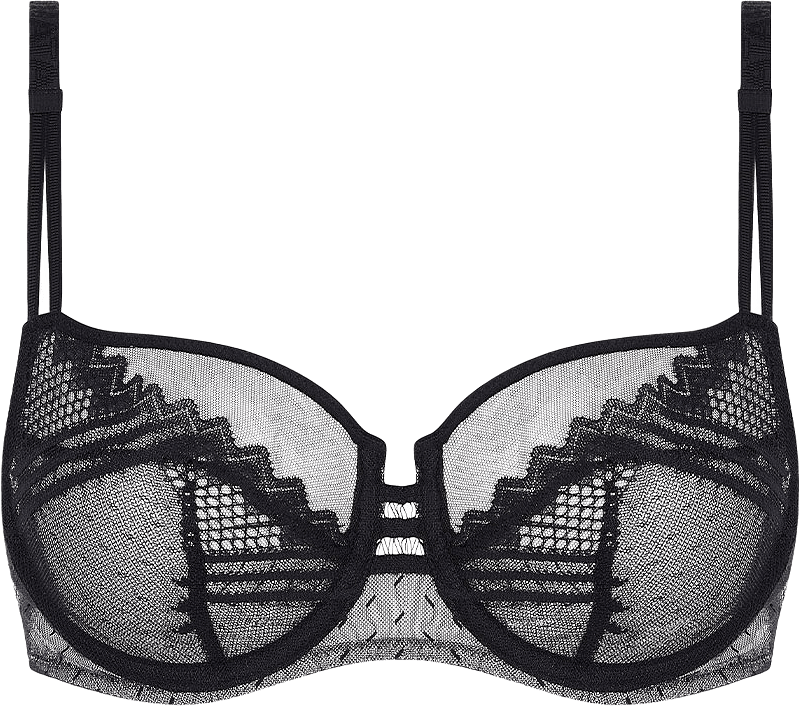 Rodeo Very Covering Underwired Bra, från Passionata, i färgen Black.