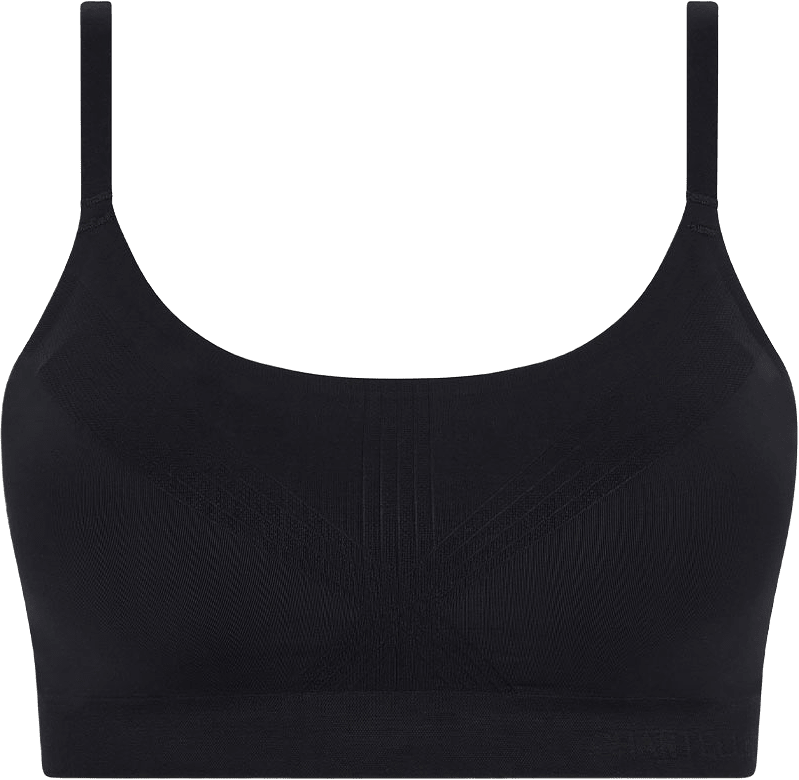 Smooth Comfort Wirefree Support T-Shirt Bra, från Chantelle, i färgen Black.