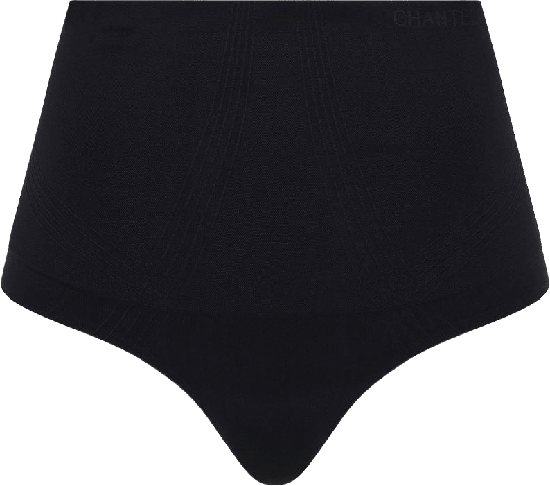 Smooth Comfort High-Waisted Full Brief, från Chantelle, i färgen Black.
