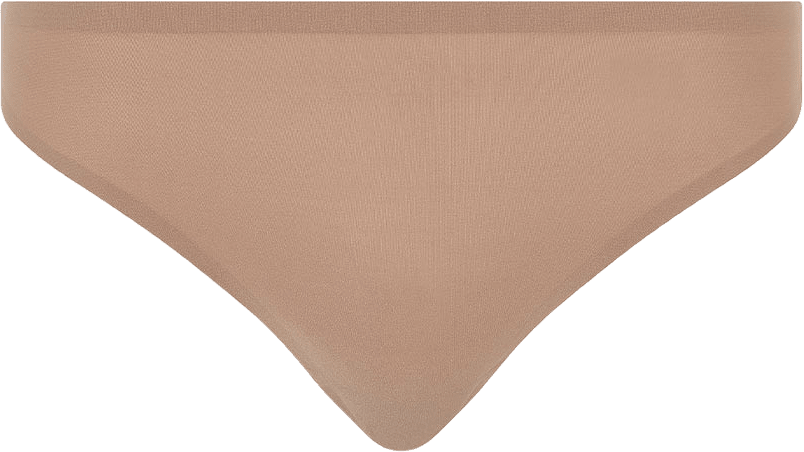 Softstretch Thong, från Chantelle, i färgen Coffee Latte.