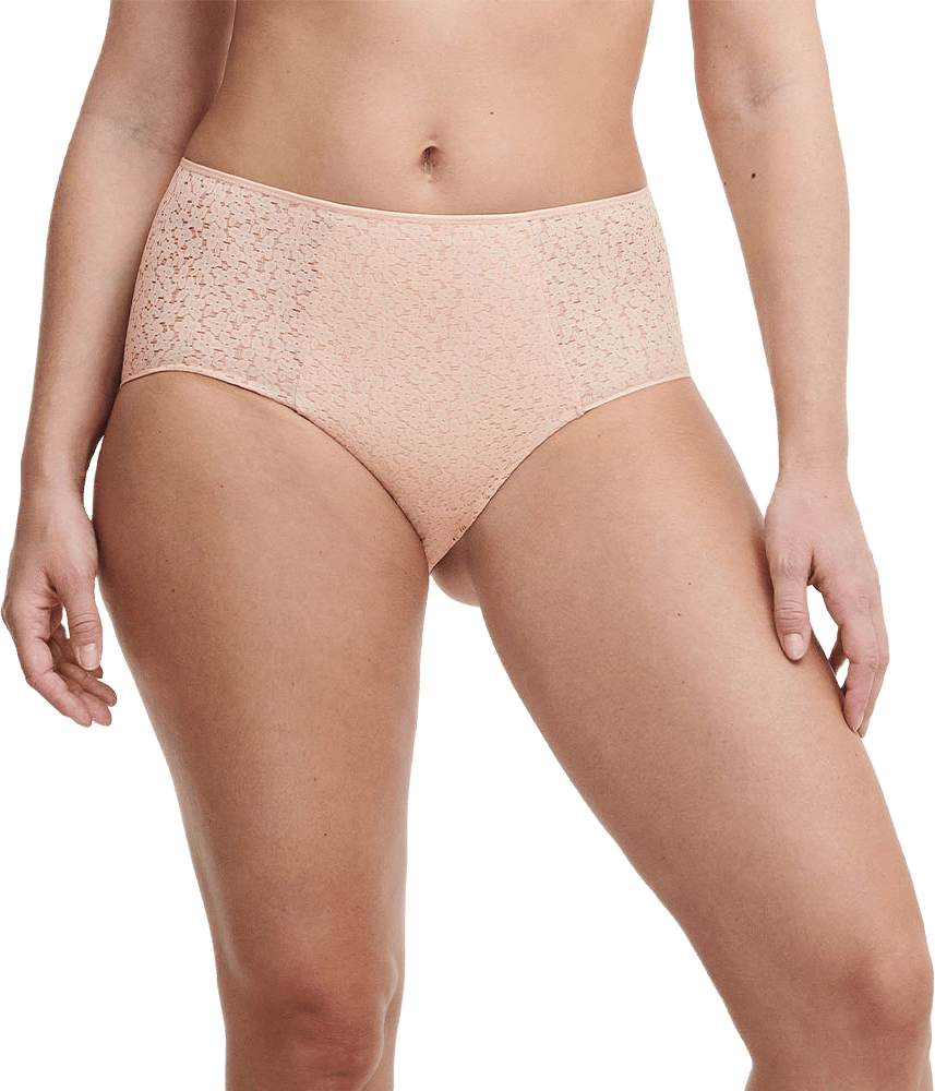 Norah High-Waisted Brief, från Chantelle, i färgen Golden Beige.