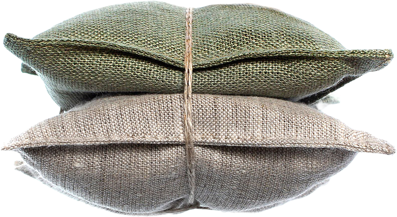 Lavendula Scented Pad, från Himla, i färgen Sage/Oatmeal.