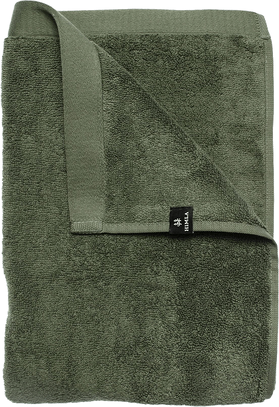 Badhandduk Maxime, 70x140 cm, från Himla, i färgen Pine.