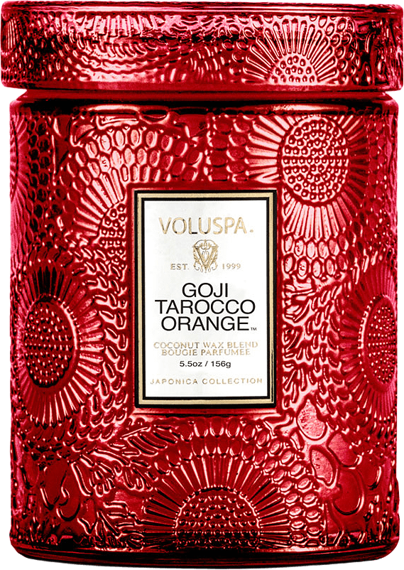 Small Jar Candle Goji Tarocco Orange, från Voluspa.