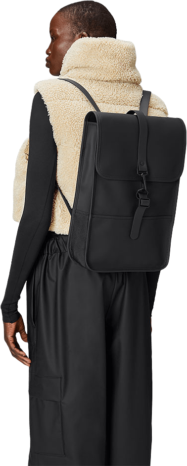 Backpack Mini W3, från Rains, i färgen Black.