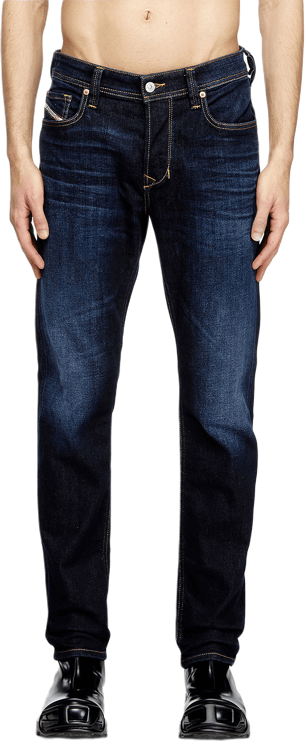 Regular Jeans 1986 Larkee-Beex, L34 009ZS, från Diesel, i färgen Denim.