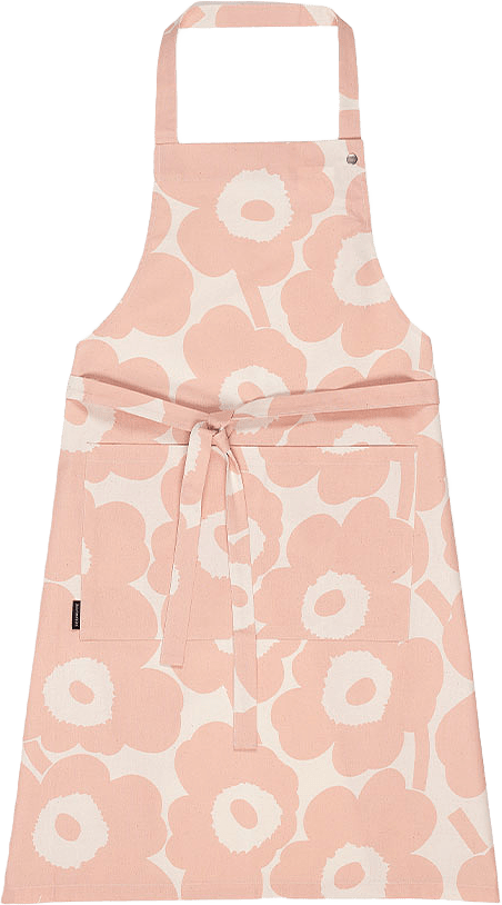 UNIKKO JACQ. TABLE C 140X250CM, från Marimekko, i färgen Cotton, Peach.