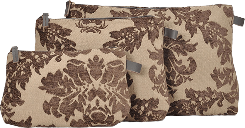 Necessär Medium Medallion Brown, från Ceannis, i färgen Beige.