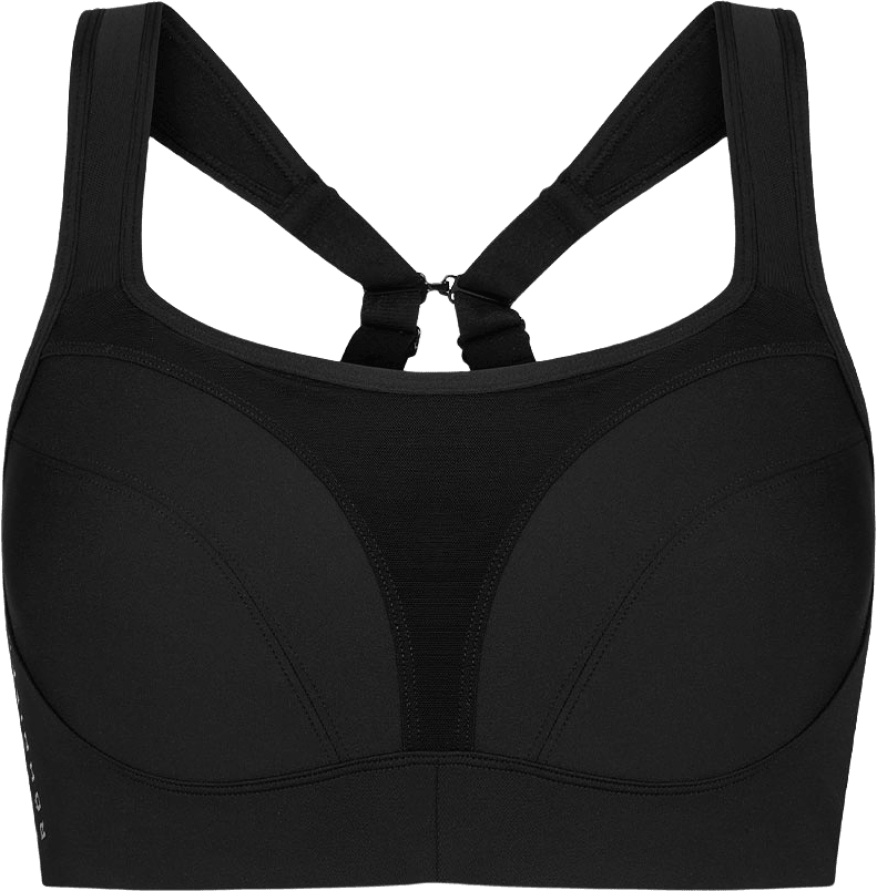 High Support Sportsbra G-cup, från Röhnisch, i färgen Black.